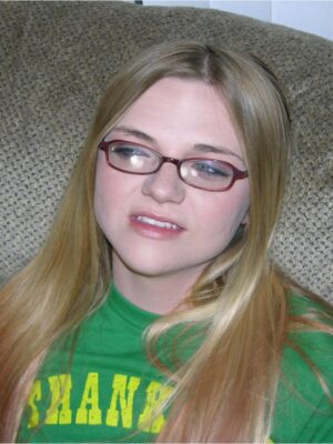 Fledgling Teen Nerd With Glasses Models & Gives Cook jerking